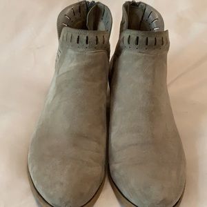Grey Suede Botties